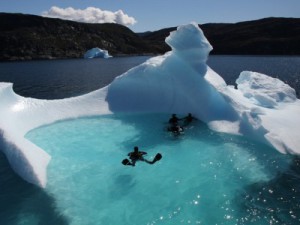 piscine tra gli iceberg