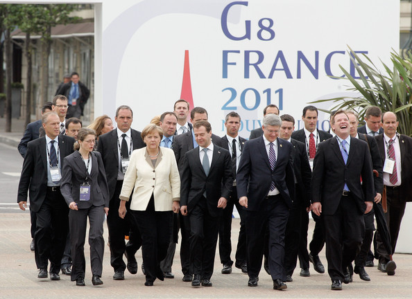 unica donna al G8