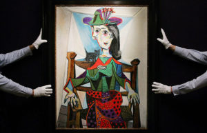 Dora Maar au Chat (1941) by Pablo Picasso